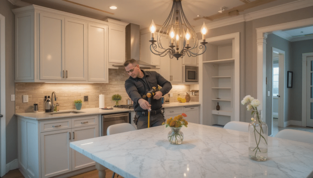 kitchen cleaning