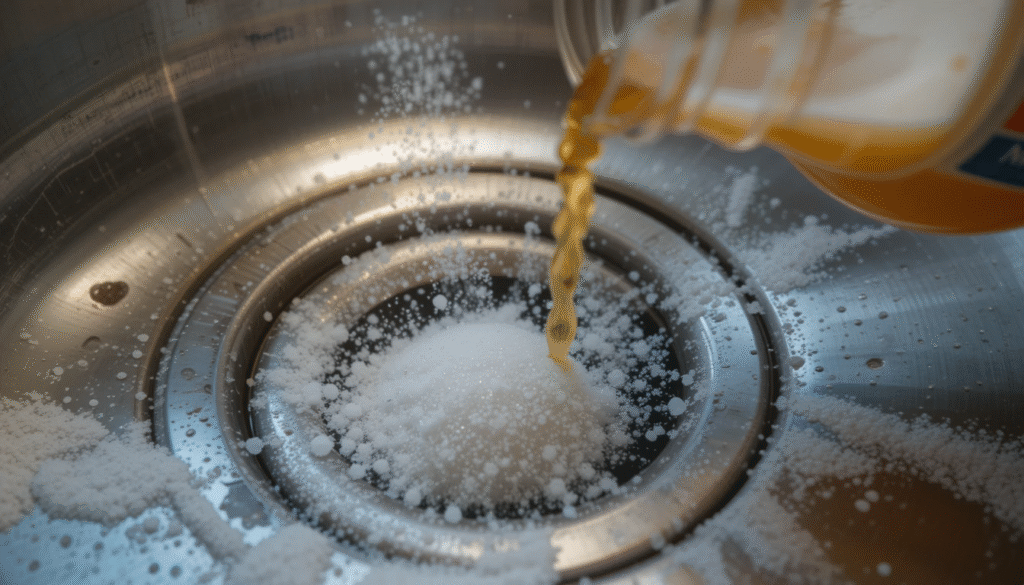 soda and vinegar